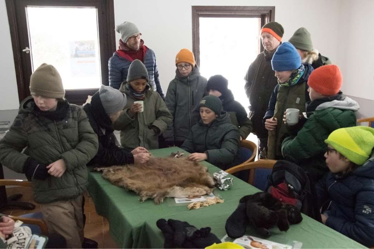 Exkursion zur Biberhütte am Humboldsee, (c) Astrid Gattermann